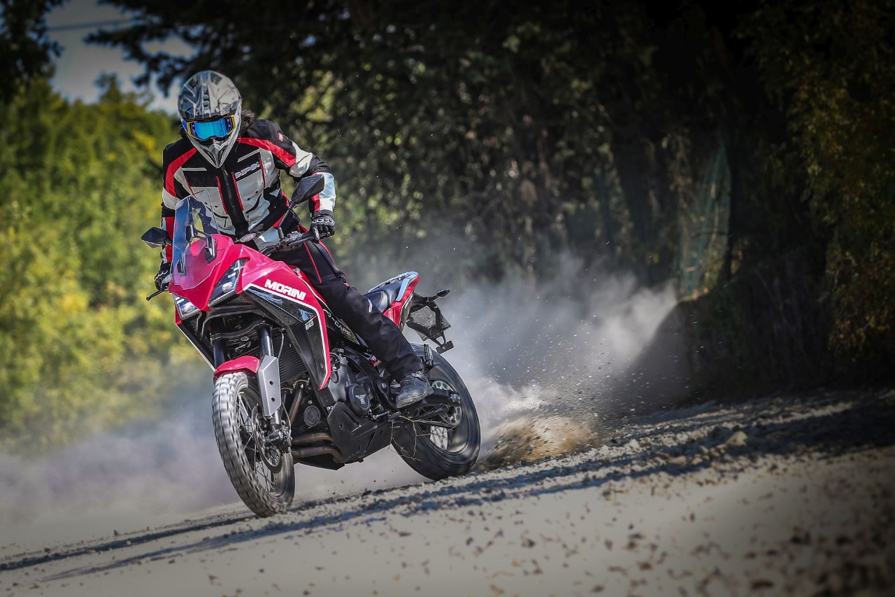 Moto Morini X-Cape: punto di FUGA